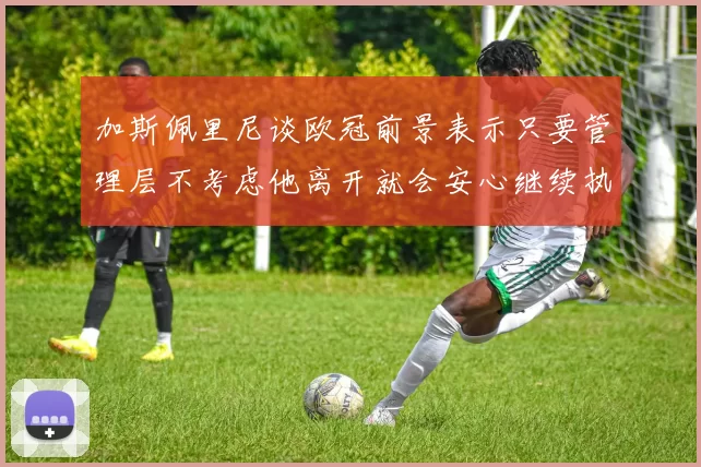 加斯佩里尼谈欧冠前景表示只要管理层不考虑他离开就会安心继续执教