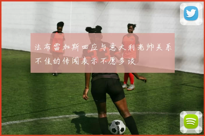 法布雷加斯回应与意大利老帅关系不佳的传闻表示不愿多谈